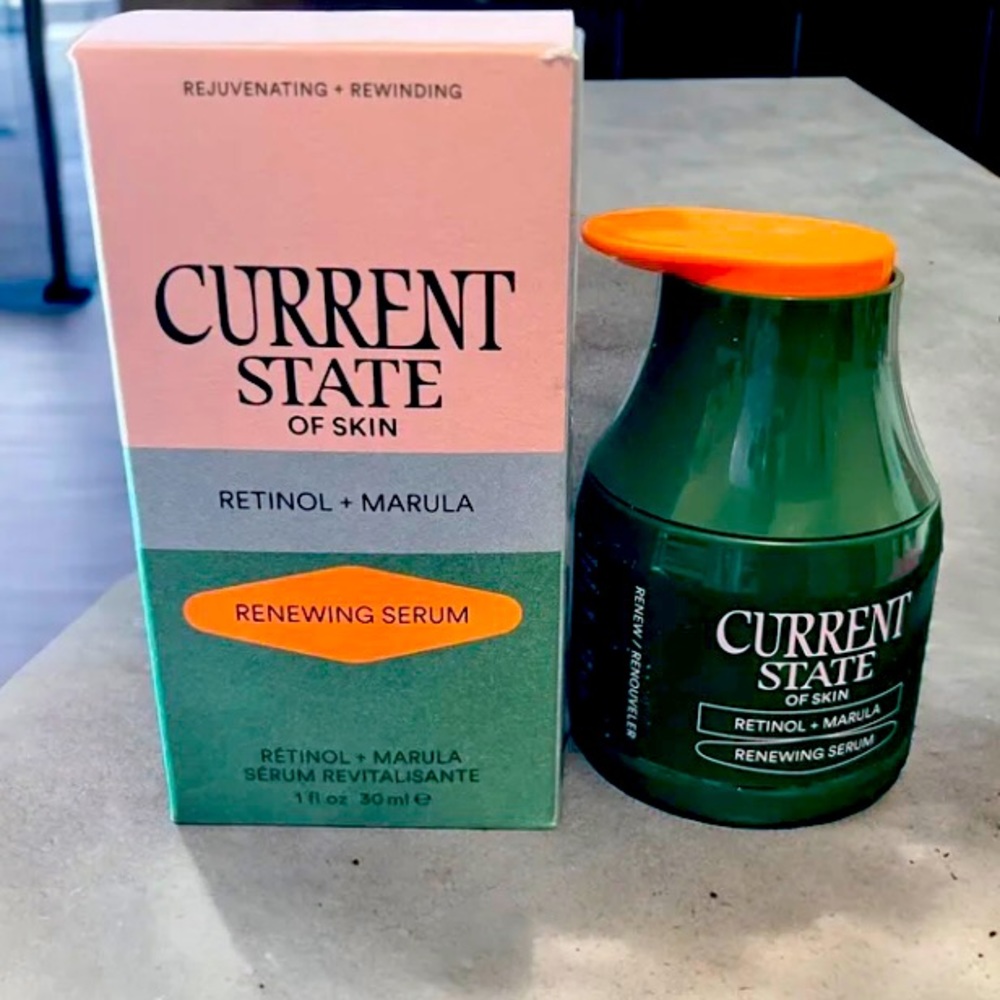 Current State of Skin Retinol + Marula Renewing Serum 1 fl oz Vegan Cruelty Free
